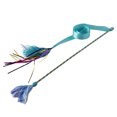 thumbnail image 1 of Cat Wand Funny Ribbon Interactive Tassel Cat Teaser Cat Toy Kitten Toy, 1 of 10