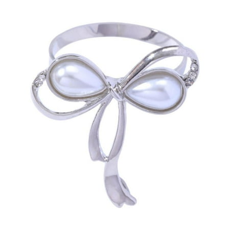 

Wiueurtly Party Decorations for Men Napkin Ring Beautiful Decorative Napkin Ring Alloy Napkin Buckle Table Decoration