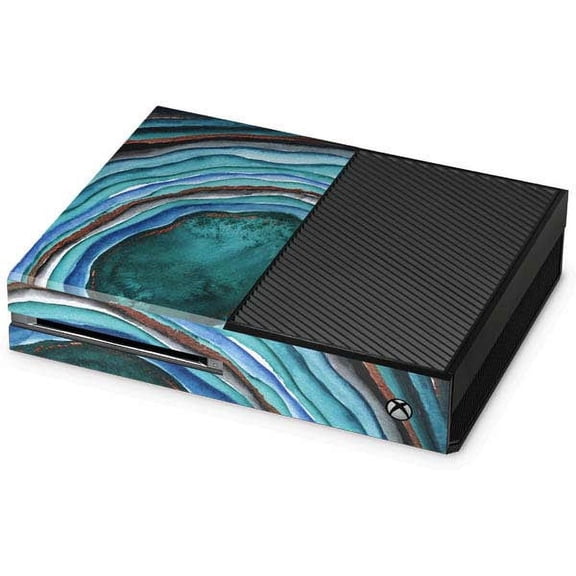 Skinit Geode Turquoise Watercolor Geode Xbox One Console Skin