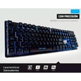 thumbnail image 3 of Teclado multimedia Vorago KB-502 con teclas retroiluminadas, USB. Vorago KB-502, 3 of 4
