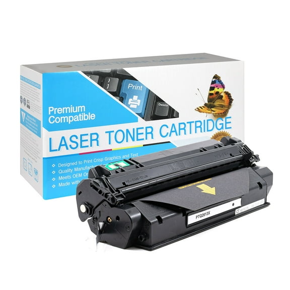 FantasTech Compatible with HP Q2613X High-Yield Black Toner Cartridge, with Free Delivery