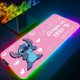 thumbnail image 1 of Alfombrilla de ratón LED para juegos, alfombrilla antideslizante para ordenador y oficina, accesorios de oficina, teclado RGB LIUWENJING unisex, 1 of 2