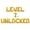Gold, variant on Letter Balloons - LEVEL 7 UNLOCKED 16" Inch Alphabet Letters Foil Mylar Balloon 7th Birthday Party Banner (Gold)