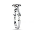thumbnail image 3 of IGI Certified Lab Grown Diamond Ring | Center 10x5mm Marquise Cut Solitaire Engagement Promise Rings For Women In 18k Solid White Gold | F-G, VS-SI Quality (1.25 Ctw) Ring Size-6.5, 3 of 7