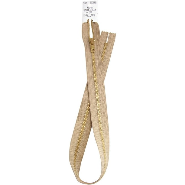 Upholstery Zipper 24"Beige