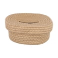 thumbnail image 2 of Cotton Rope Woven Tissue Boxes Storage Napkin Holder Paper Case Organizer Ornament Craft Desktop Tissue Holder Kitchen Tissue, 2 of 8