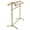 Brass, variant on Kingston Brass CC2297 Vintage 30" Freestanding Pedestal 4-Tier Towel Rack, Brushed Brass