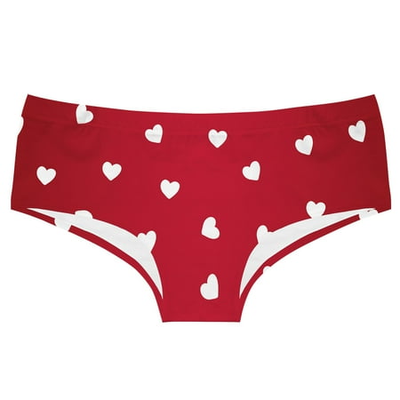 

zttd womens print shorts brief underwear boyshort ladies panties pajamas