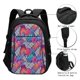 thumbnail image 3 of Balery Tropical Leaves Mochila con carga USB para hombre y mujer - Mochila impermeable y antirrobo para portátil con puerto USB para viajes, trabajo, estudios y universidad, 3 of 7