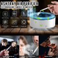 thumbnail image 2 of Smokeless Ashtray With Air Purifier - Intelligent Ashtray For Car And Home Air Purification With Negative Ions, 2 of 5
