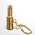 thumbnail image 3 of Handmade Brass Miniature Telescope Eyeglass Keychain, 3 of 4