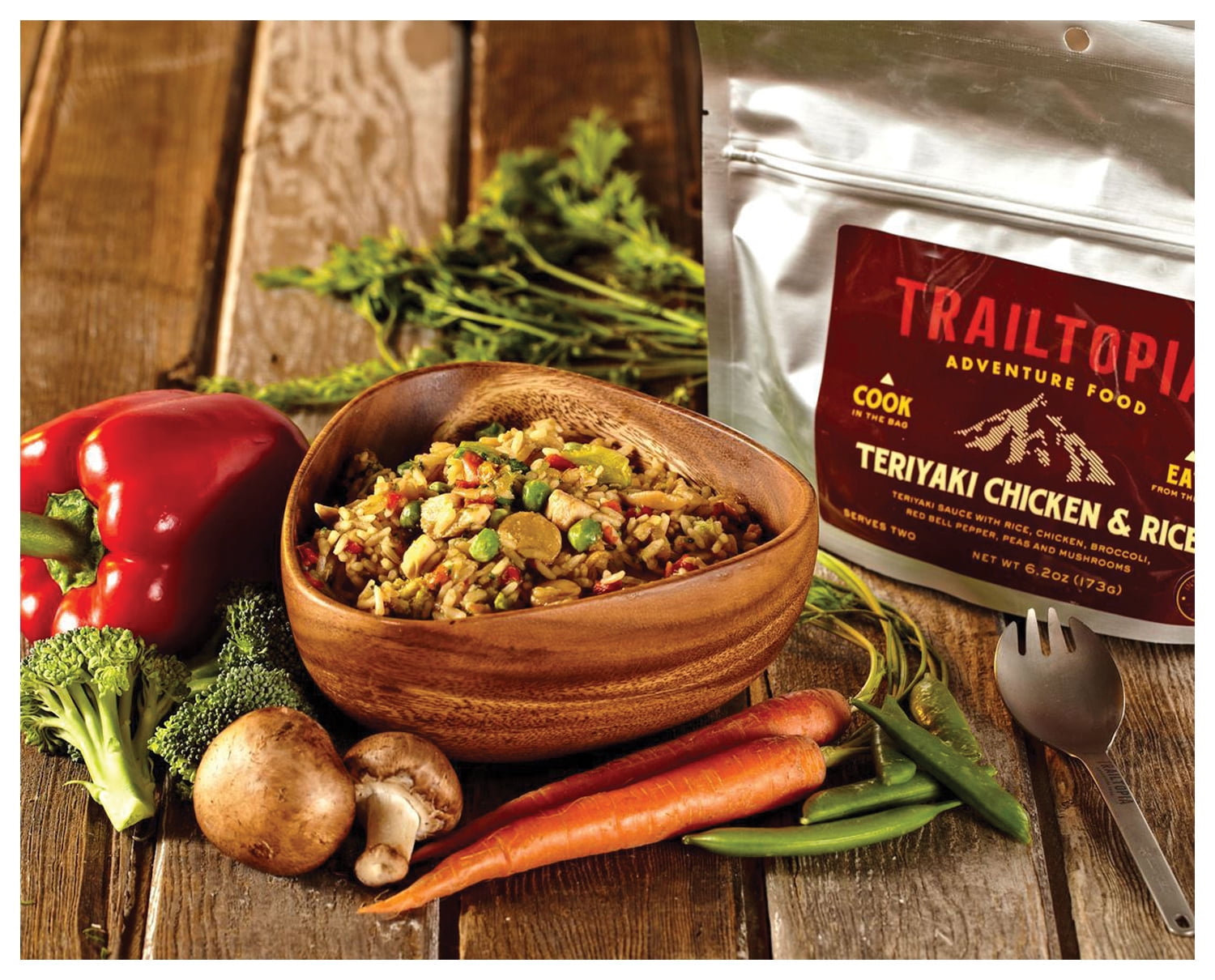 Trailtopia 704062 Teriyaki Chicken & Rice