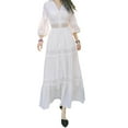 thumbnail image 3 of Vestido de verano Salvador para mujer elegante suelto de playa, 3 of 9
