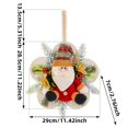 thumbnail image 3 of Christmas Decoration Door Hanging Christmas Tree Home Holiday Ambiance Decoration Pendant, 3 of 6