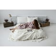 thumbnail image 2 of Pavish Export Ivory Bedding Duvet Cover Set 3 Pieces 100% Washed Cotton Duvet Cover Linen Like Textured Breathable Durable Soft Comfy Twin Full, 2 of 4