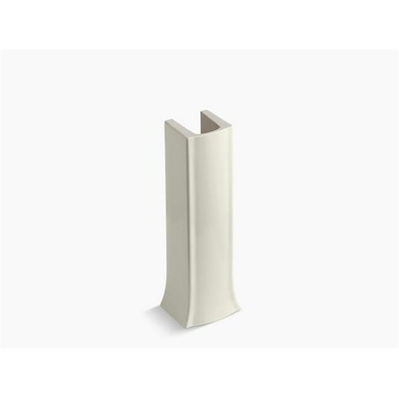 Archer Bathroom Sink Pedestal - Finish: Biscuit