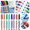 thumbnail image 1 of & Craft Supplies Kiddies Create Magical Water Floating Drawings Bundle with 8 Colors Magical Water Painting Pens for Kids Drawing Water Art Markers Set 10ml, 1 of 8