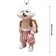 thumbnail image 3 of Decoración del hogar, decoración de la habitación, decoración de la pared 2D Lindo osito de peluche Perro Cachorro Personas Mochila Colgante Acrílico Coche Colgante Un colgante, 3 of 3