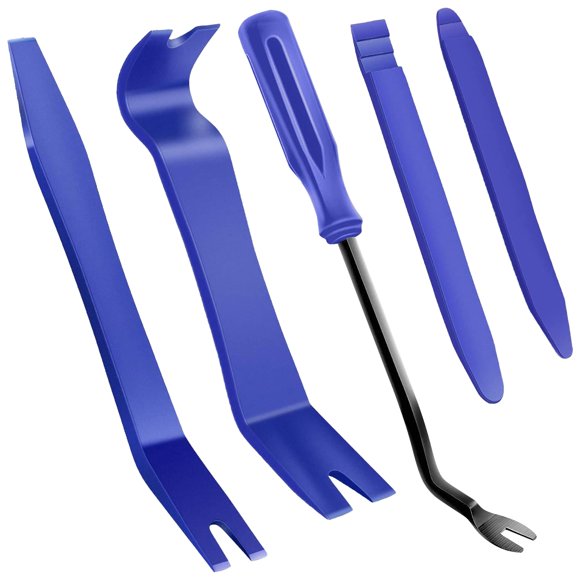 Kit de herramientas para desmontaje de molduras Vosaplk, 5 piezas, herramientas de palanca de plástico