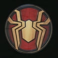 thumbnail image 2 of Marvel Comics Spider-Man Mens' No Way Home Gold Spider-Suit Logo Hoodie Pullover Sweatshirt, 2 of 5
