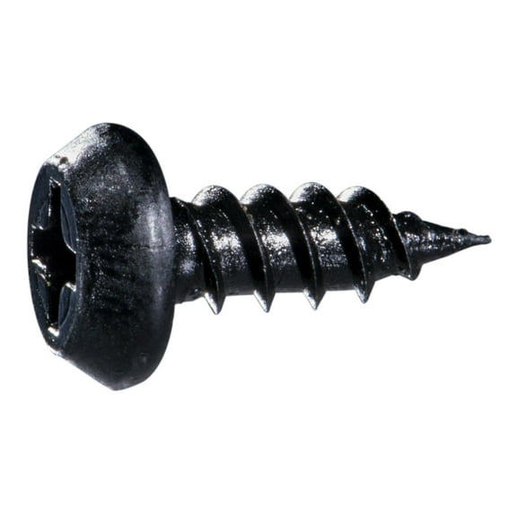 6 x 7/16" Black Phosphate Phillips Pan Sharp Framing Self-Drilling Screws (380 pcs.)