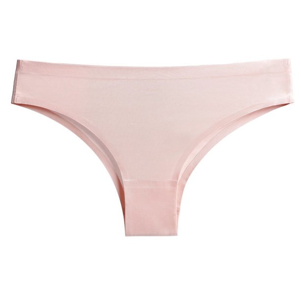Tanga deportiva de seda helada para mujer, ropa interior de yoga sin costuras para mujer, pantalones cortos sexis para mujer