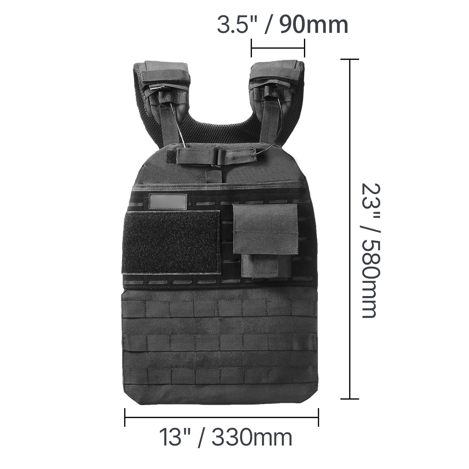 KFFKFF Weighted Vest, 40lb Weighted Attire, Customizable Body Weight Covering for Both Genders, Exercise Gear for Power and Stamina Development, Sprinting, Leisurely Strolls, Physical Fitness