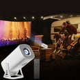 thumbnail image 6 of Teissuly Clearance Projector 4K HD Home Bedroom Wall Projection 3DHome Cinema Projector Best Gift, 6 of 9