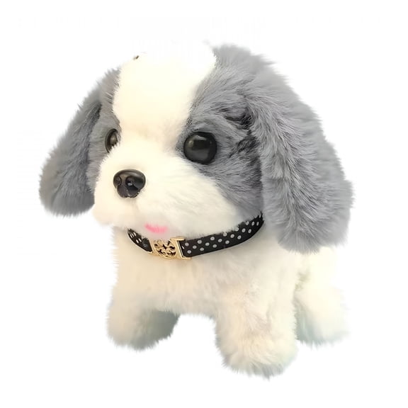 BESTSKY Realistic Robot Puppy Dog Toy, Cute Soft Mini Robot Puppy, Lifelike Interactive Pet Dog Toy for Surprise Gift Kids