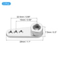thumbnail image 2 of Aluminum Alloy 25T Steering Servo Single Arm Horn Silver for RC Car/Boat/Airplane Boat Accessories 3 Pcs, 2 of 6