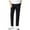 Black, variant on Men's Fashionable Drawstring Elastic Casual Pants Ice Silk Straight Leg Jogging Comfortable Lightweight Breathable Summer Mens Beach Pants Trousers Vacation Cargo Pants