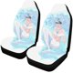 thumbnail image 1 of ABPHQTO Juego de 2 fundas para asientos de coche Mermaid Universal Auto Asientos delanteros Protector para coche, SUV sedán, camión, 1 of 3