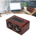 thumbnail image 2 of Retro Classic Wood Bluetooth Speaker for Home Office Kitchen, 2 of 9