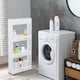 thumbnail image 1 of carrito organizador con ruedas de 4 niveles blanco, 1 of 6