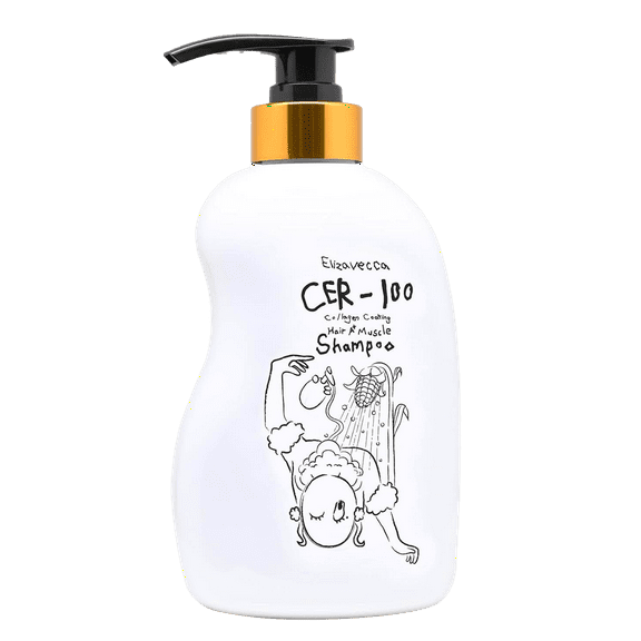 Elizavecca Cer-100 Collagen Coating Hair A  Muscle Shampoo - 16.9 oz