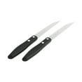 thumbnail image 3 of GoodCook 2-Piece Serrated Blade Steak Knife Set, Black/Silver, 3 of 5