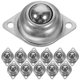thumbnail image 1 of Luxshiny 12Ud Giratorias Para Muebles Con Rodamiento De Bolas De Acero Carbono Color Plata, 1 of 7