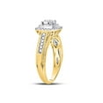 thumbnail image 3 of FB Jewels 14kt Yellow Gold Round Diamond Solitaire Bridal Wedding Engagement Ring 1/2 Cttw Size 6.5, 3 of 4