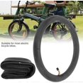 thumbnail image 2 of Inner bicycle tube made of butyl rubber with doubleangle valve, absorbs 14inch vibrations, easy replacement for ebikes., 2 of 5