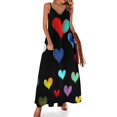 thumbnail image 1 of Nuevo vestido sin mangas de corazones de Corazs Vestidos elegantes para mujer Vestido de verano Ropa de verano para mujer, 1 of 7