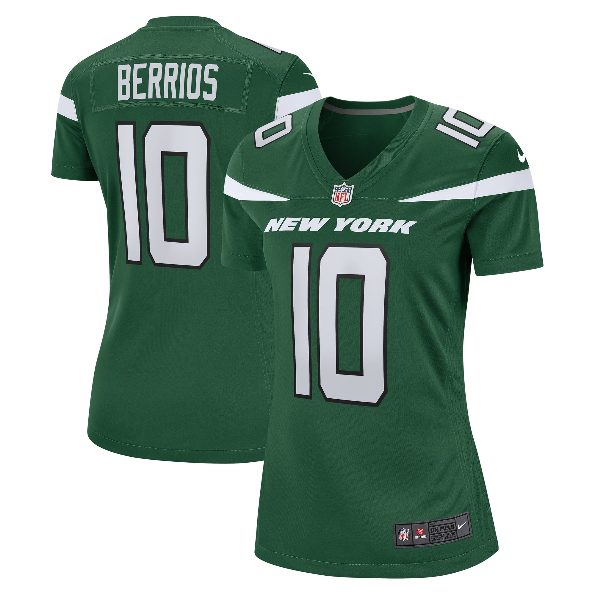 Braxton Berrios New York Jets Nike Women's Game Jersey - Gotham Green - Walmart.com