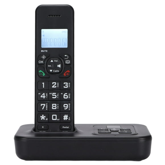 Teléfono de Mano Inalámbrico, Función de Silencio de Teléfono Inalámbrico para el Hogar Para Negocios para la Oficina