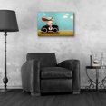 thumbnail image 4 of Epic Art 'Road Trip' by Lucia Heffernan, Acrylic Glass Wall Art, 24"x16", 4 of 8