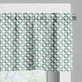 thumbnail image 5 of Ambesonne Modern Valance & Curtain, Oval Point Stripes, 55"x45", Pale Blue Green, 5 of 6