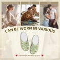 thumbnail image 7 of Fotbe Cartoon Duck Pattern Women's Fuzzy Curly Fur Memory Foam Loafer Slippers Indoor Outdoor Slippers Winter Home Shoes-35/36, 7 of 7