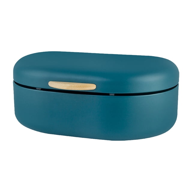 Cateissary Caja de almacenamiento para comida, postre, pan, pasteles, para el hogar, oficina, Hotel, gran capacidad, sombra de ojos, herramienta de Organizadores de utensilios de cocina Verde negruzco Cateissary HA072825-02