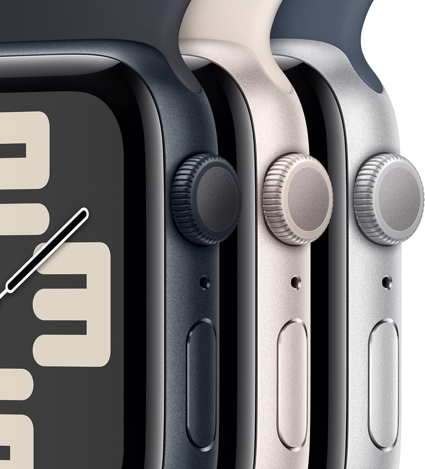 Apple Watch SE 40mm GPS + Cellular Gold Aluminum Case - Starlight Sport Band, 10 Hour Battery Life