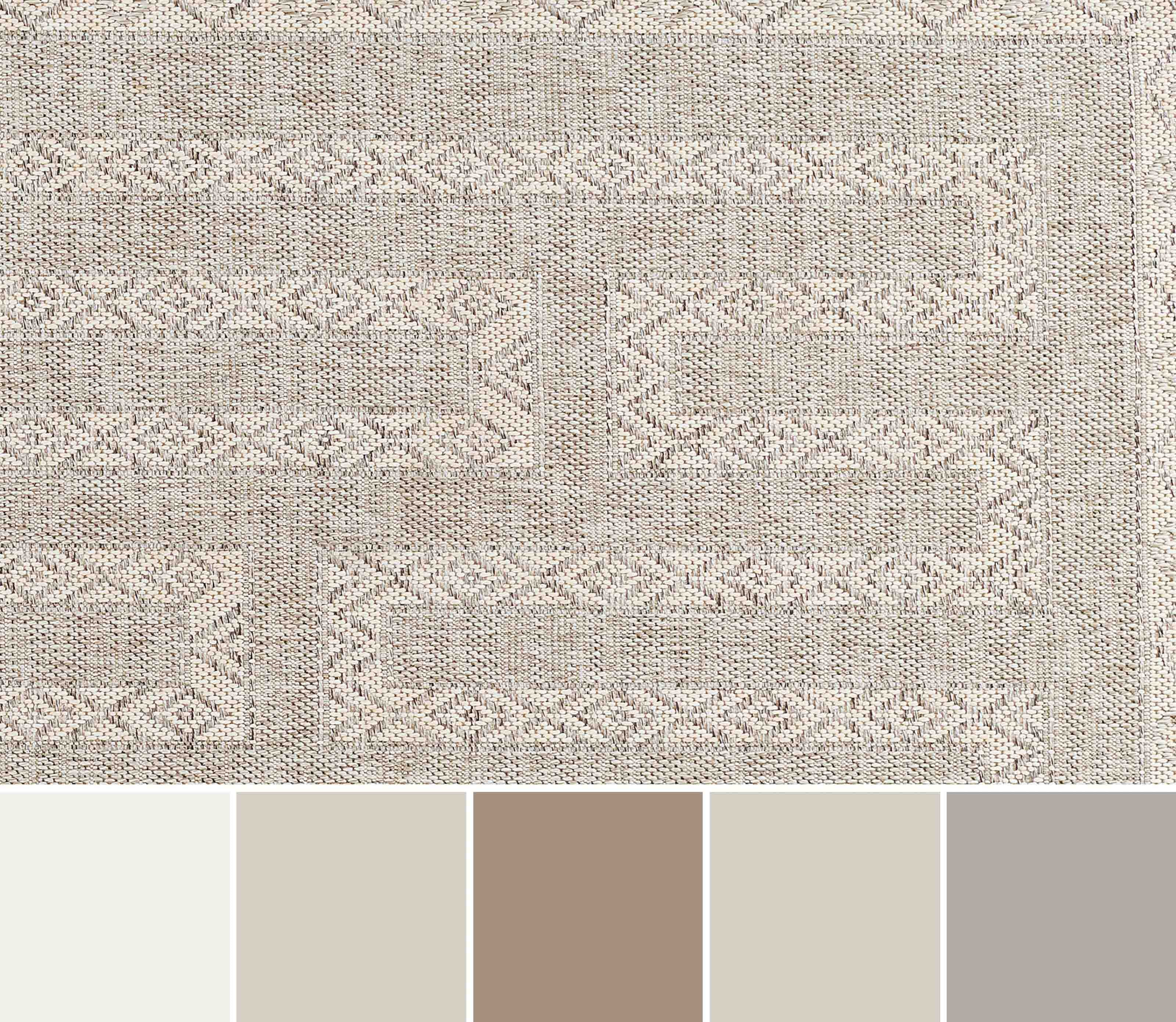 ECARPET Maze Tapis pour Salon, Chambre, Salle A Manger, Entrée, Couloir et Plus Encore.