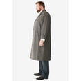 thumbnail image 6 of KingSize Men's Big & Tall Wool-Blend Long Overcoat, 6 of 6