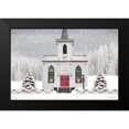 thumbnail image 2 of Deiter, Lori 18x13 Black Modern Framed Museum Art Print Titled - Christmas Church, 2 of 5
